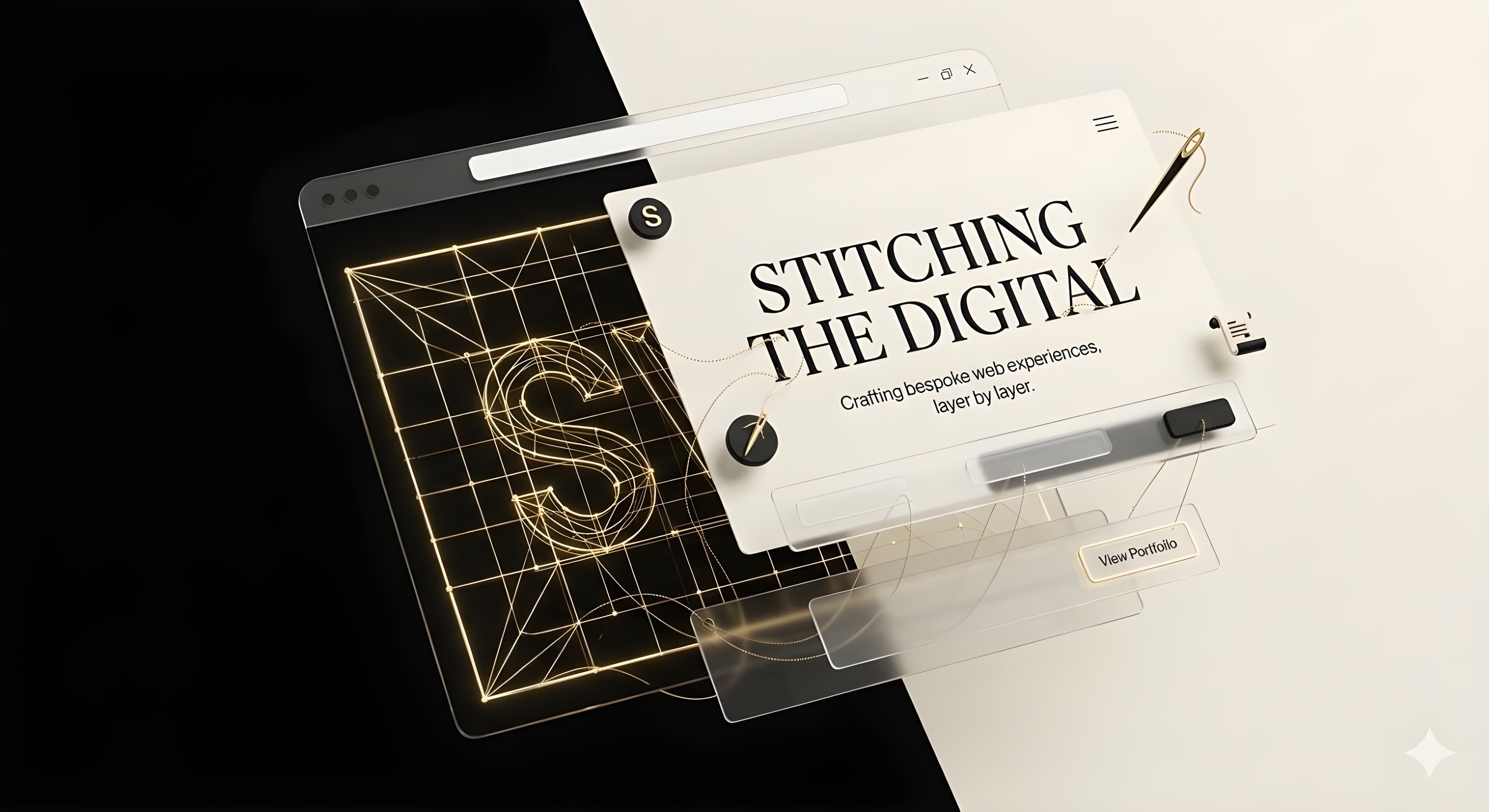 Stitch Website — Crafting bespoke web experiences, layer by layer